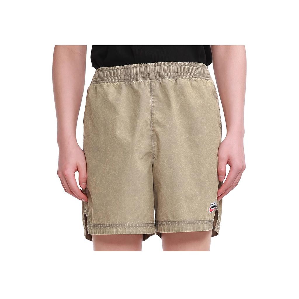 Nike Retro Washed Denim Casual Shorts Men Bottoms Military-Green DC1878-320