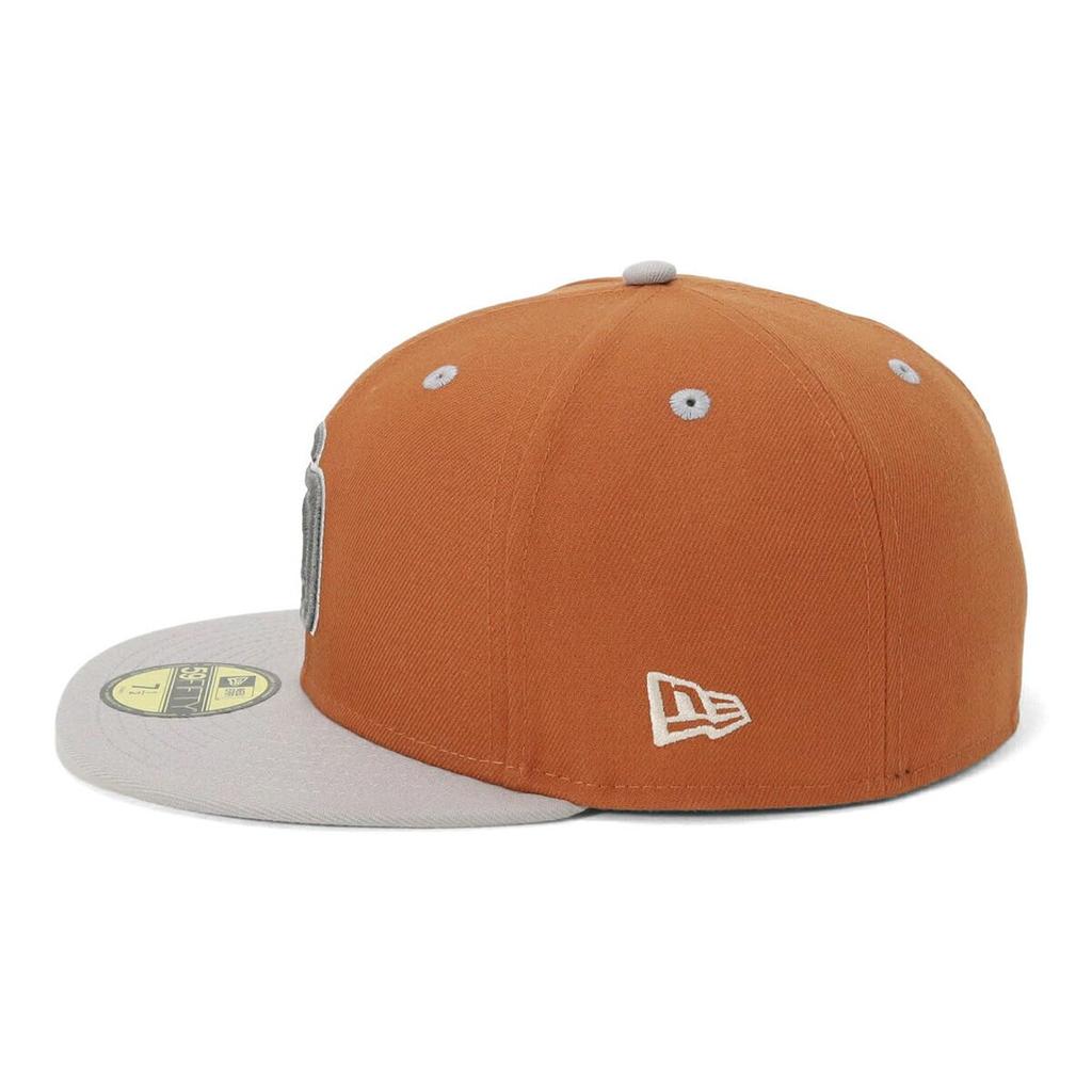New Era newera cap 59FIFTY 70923140 NER36C1427 MLB San Diego Padres SD last orange SIDE PATCH UNDER VISOR SNEAKERS ONSPOTZ special order hat 5950 side