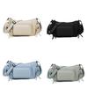 Oxford Fabric Womens Casual Shoulder Bag With Multiple Pockets For Travel And Daily Use
