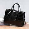 New women's bag trendy crocodile pattern portable shoulder messenger bag global