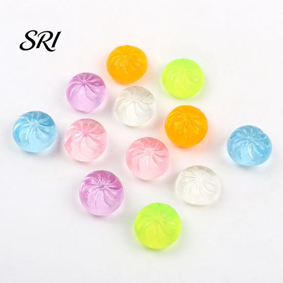 Mini Stress Ball Relief Dumpling Squeeze Toy Clear Steamed Bun Sensory Anxiety Soft Stretchy Fidget Party Favors