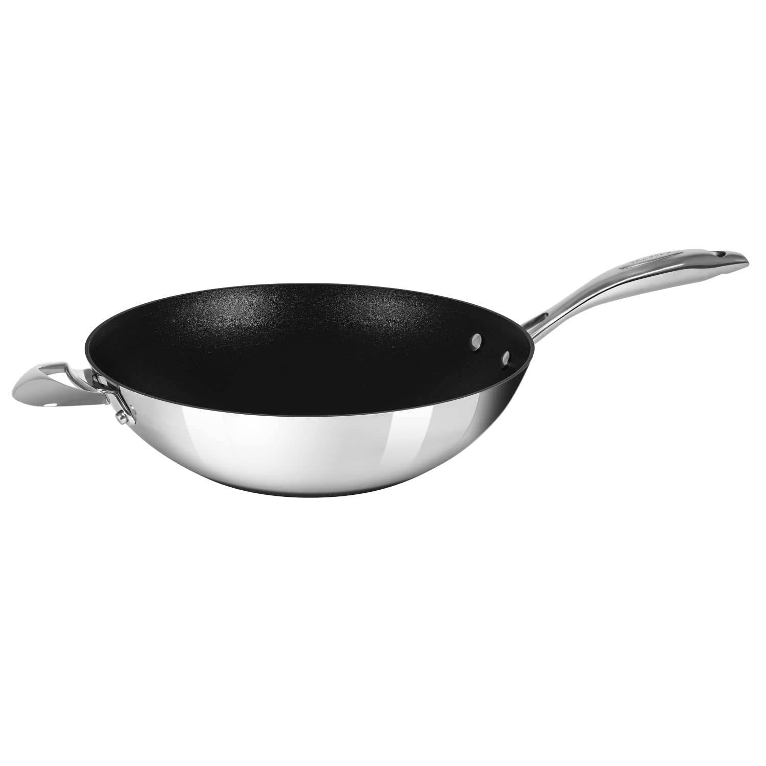 

SCANPAN Wok Silver Diameter 32cm HaptIQ Wok 32cm 6001303200 срібний