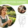 Plant Climbing Support Trellis Metal Wire Frame Abstract Face Design Garden Plant Holder for Indoor Outdoor Use