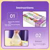 Thickened PE Boxed Pull-Out Food Storage Bags Plastic Bags Extra Large Size 100 Pieces