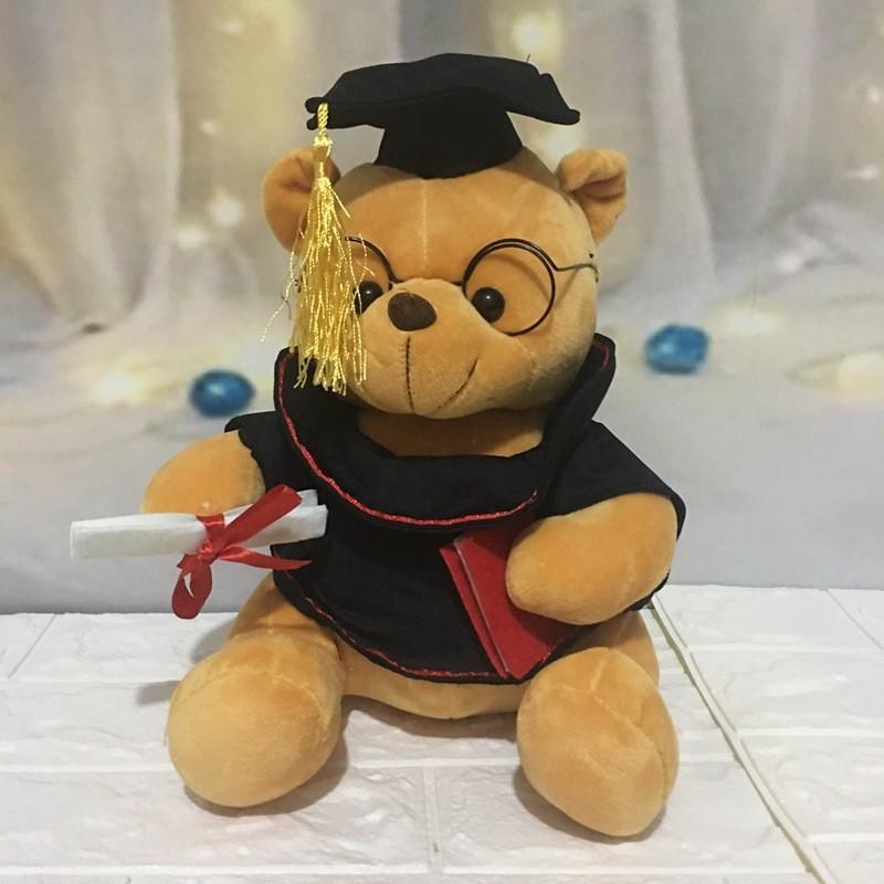 Dr Gift Graduation Teddy Bear Plush Toy Cartoon Stuffed Doll Decoration Gift