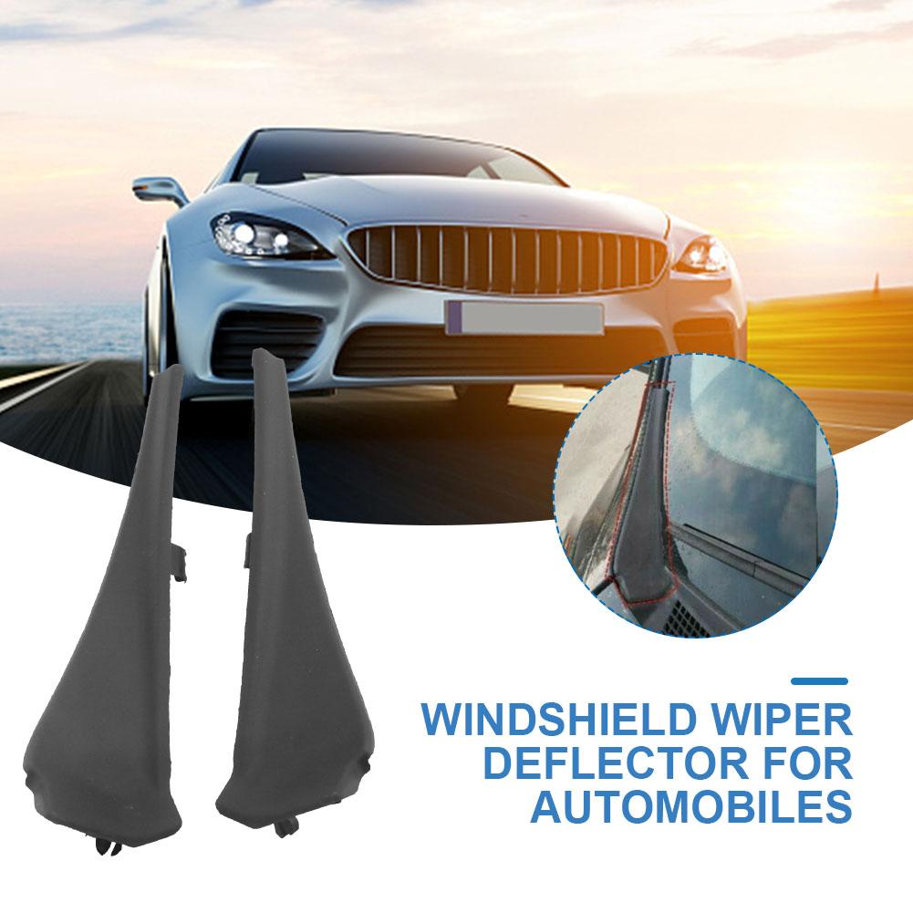 2Pcs Windshield Wiper Side Trim Cover  Front Windshield Wiper Arm Cowl Lightweight for Nissan XTrail Rogue 2014-2018