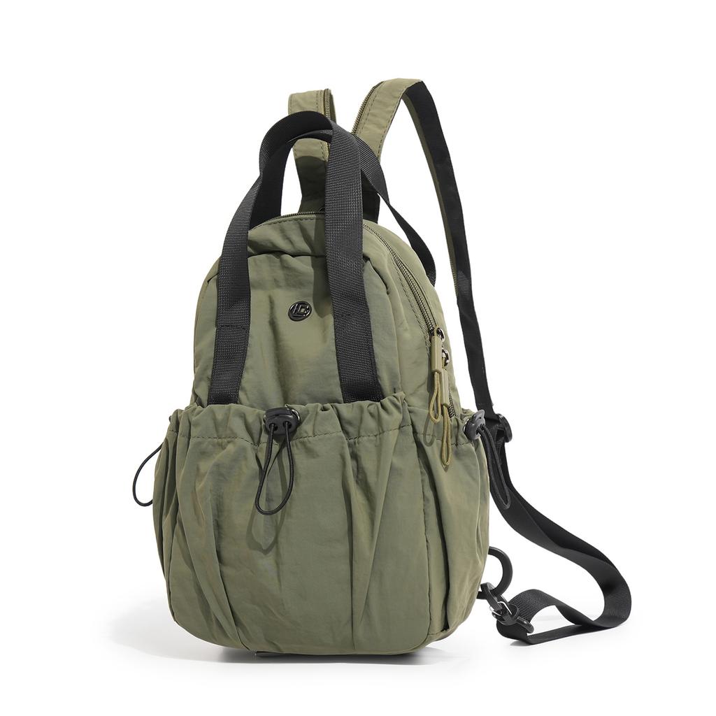 Schoolbag Summer Limited Dopamine Rainbow Color Matching Lightweight Mountaineering Bag Couple Summer Vacation Outdoor Travel Niche Backpack