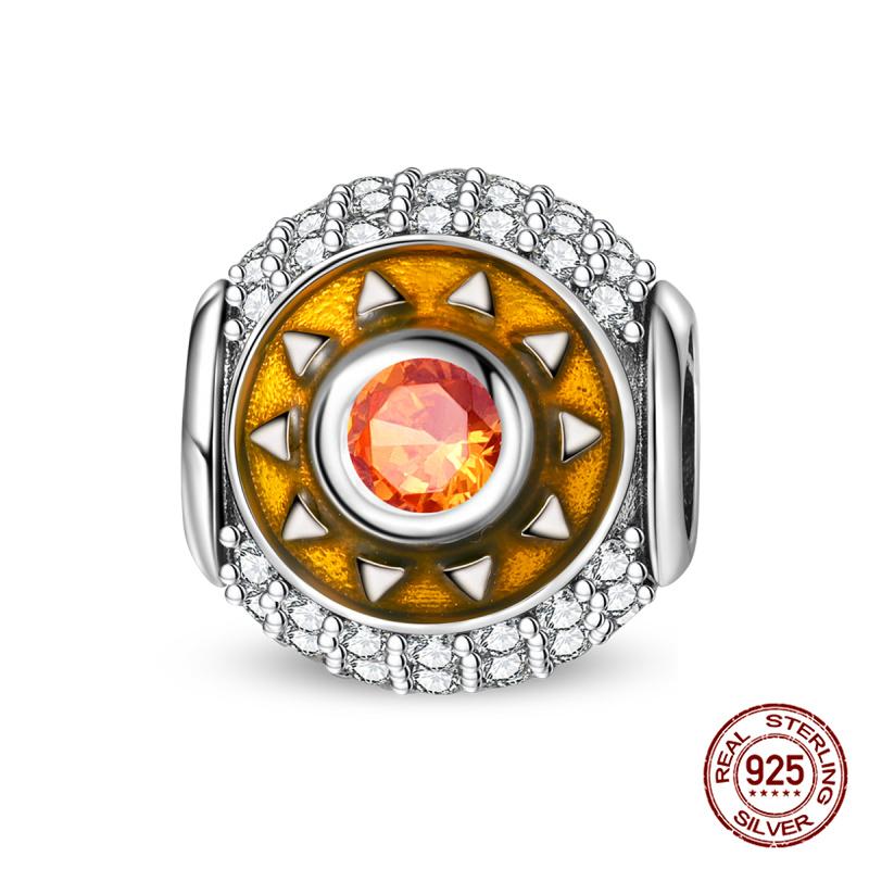 New 100% Copper One-Eyed Monster Puppy Charms Beads Fit Pandora Style Bracelet Diy Jewelry Making Women Gift