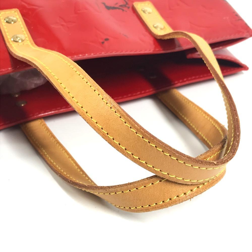 Louis Vuitton M91086 MonogramVernis Lead MM Vertical Tote Bag Shoulder Bag