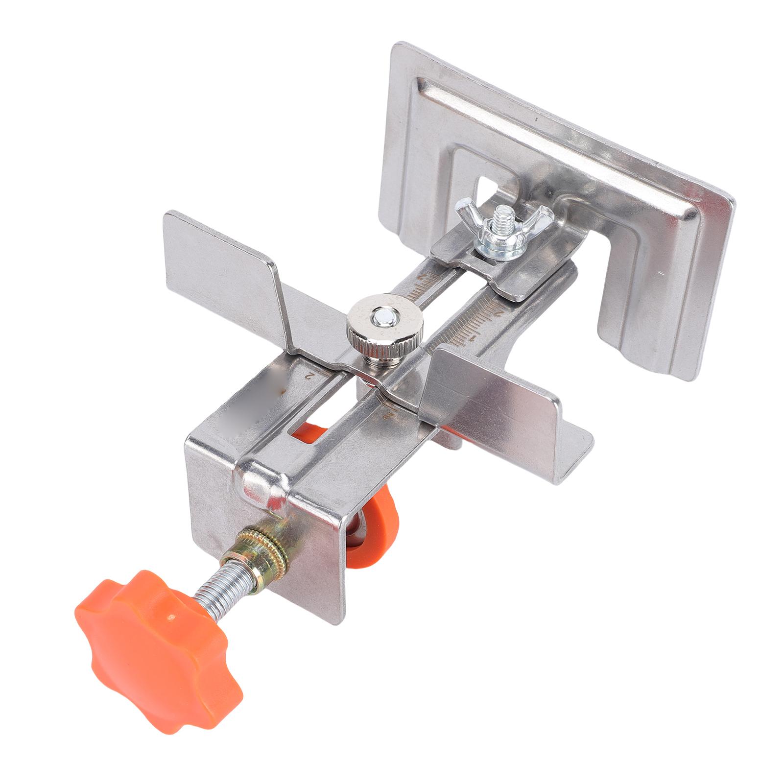 

Cabinet Door Installation Positioner Stainless Steel Cabinet Mounting Jig 10-38mm Clamping Range