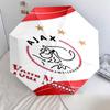 1 PC Automatic Folding Umbrella - AFC Ajax Custom Name Pattern, Portable & Foldable Design with 8 Ribs, Christmas Birthday Gifts