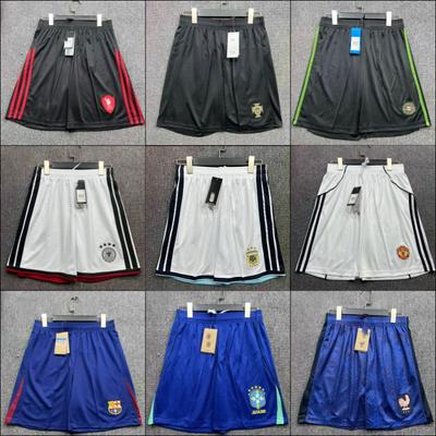 26 Football Shorts Series Club National Team Hot-selling Models Germany Brazil Loose Sports Outdoor Quick-drying Models