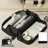Ins style large-capacity pen bag, new makeup bag, pencil stationery storage box, stationery pen bag