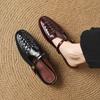 Fashion Women's New Summer Genuine Leather Metal Belt Buckle, Comfortable, Breathable, Low Heel, Large Toe, M Ü Ller Slippers