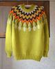 Women's Trendy Color Block Round Neck Knitted Sweater