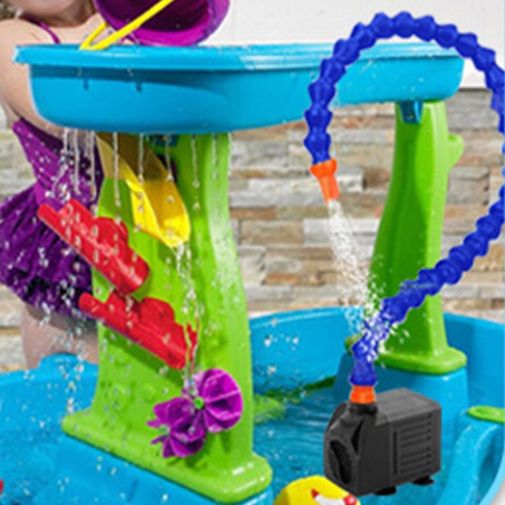 Pompa Stołowa Wodna Potężna Pompa z Uniwersalną Rurką Pompa Wodna do Stołu Wodnego Zabawka do Stołu Wodnego dla Dziewczynek Chłopców Dzieci Lato