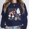 Sudadera de Fantasma de Halloween para Mujer Calabaza Esqueleto