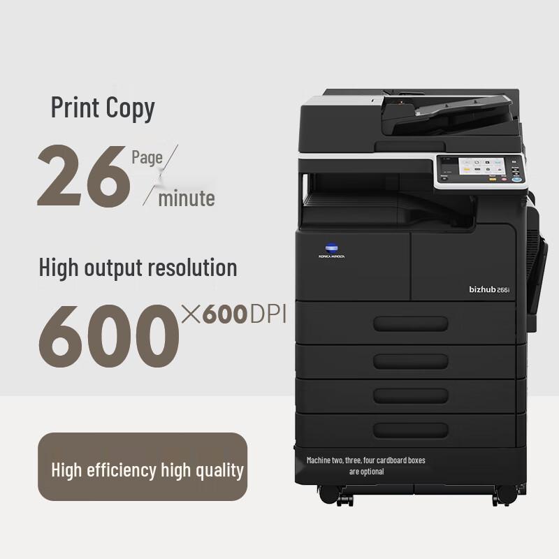 KONICA MINOLTA Bizhub A3 Black & White Laser Multifunction Printer CN Plug (adapter Included)