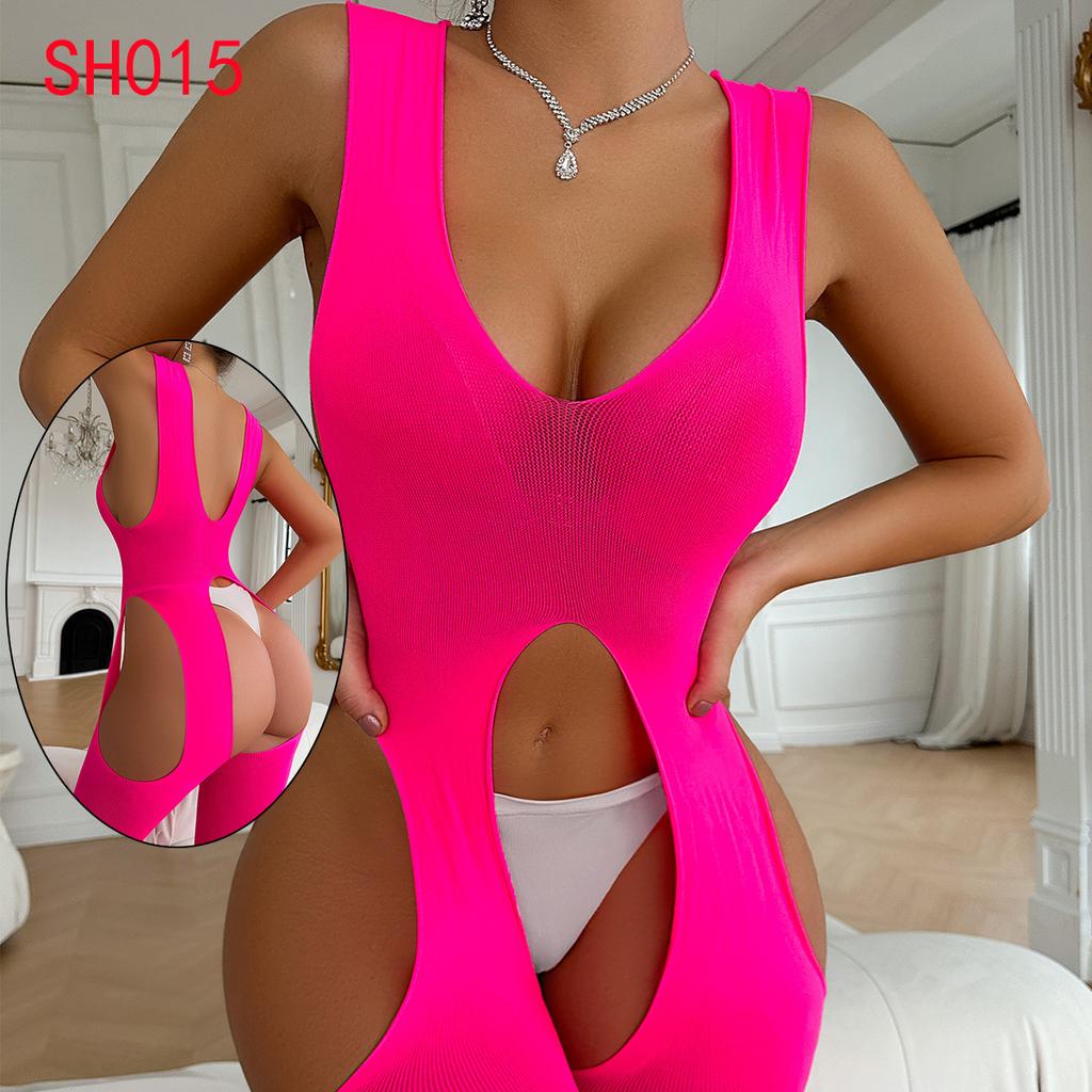 Bielizna Damska Plus Size Seksowna Koszula Nocna Pasjonujące Otwarte Pończochy Pokusa Uniform Bez Pasków Plus Size Namiętność Sh075