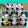 Charming Panda Bear Plush Keychain Stuffed Animal Soft Toy Bag Pendant Accessory