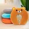 Cartoon Pp Cotton U-shaped Pillow Boutique Embroidery Soft Pp Cotton Filled Cute U-shaped Pillow Lunch Break Pillow