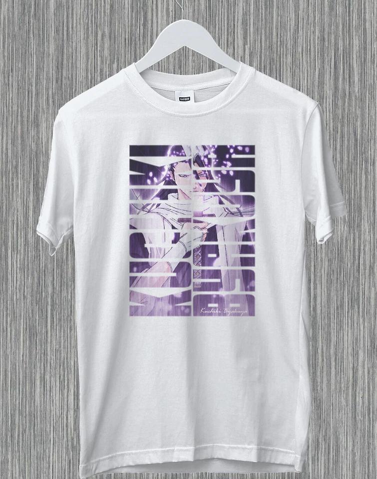 Kuchiki Byakuya Anime Manga Bleach Otaku Ichigo Bankai Funny Gift T-Shirt 3XL