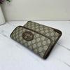 [Pre-Owned] Neo Vintage Series Gold Foil Logo Monogram Tiger Head Decorative Striped Shoulder Strap Canvas And Leather Messenger B - Excellent #NCLDCG