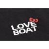 LOVE BOAT x HELLO KITTY Graphic T-Shirt Collaboration LBKT-ST15 Black Size L Cotton Short Sleeve Tee