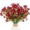 5 Pcs Silk Gypsophila Artificial Bouquets UV Resistant Fake Flowers Artificial Babys Breath Flowers for Home Wedding Party DIY Arrangement Table Decor