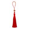 10cm Polyester Silk Tassels Auspicious Clouds Cap Fringe for DIY Crafts Bag Clothing Accessories Curtains Home Decoration 5PCS