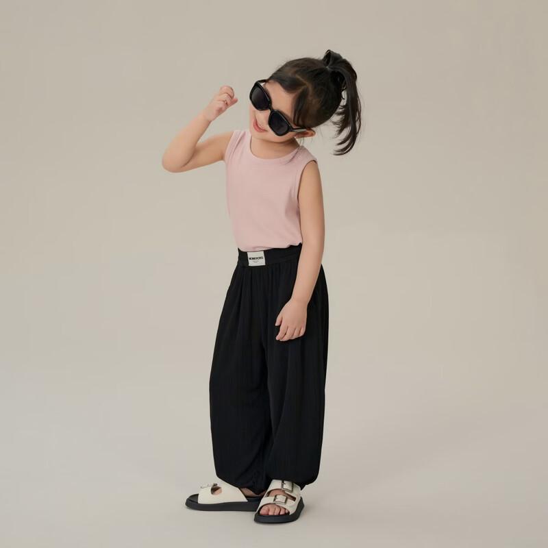 Girls' Ribbed Lightweight Anti-Mosquito Jogger Pants