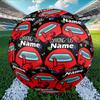Custom Name Personalized Among Us Print Size 5 Soccer Ball Training & Match Football, for Team, Kicking, Gift for Football