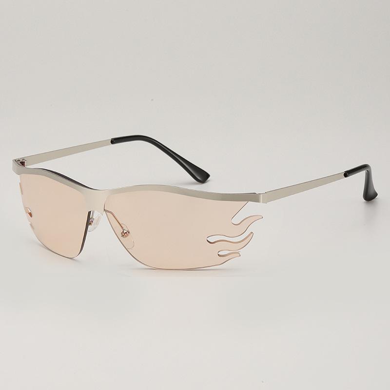 JYL TS Sunglasses Flame Pattern UV Protection Summer Style For Women 81067