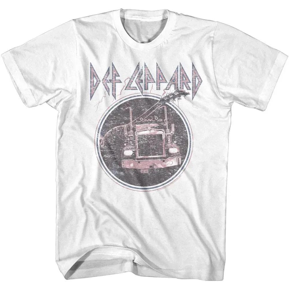 

Def Leppard On Through The Night Faded Men s T Shirt S