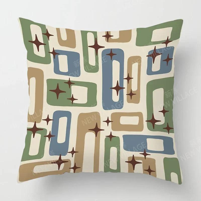 

Скандинавский Осенний Домашний Декор Осенняя Наволочка для Подушки-Пледа Чехол для Подушки на Диван Современная Геометрия 66x66cm светло-коричневого