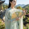 Floral Pattern Silk Bamboo Fan Exquisite Dance Fan Portable Chinese Style Fan  Home Decoration