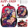 Trousse à crayons Jojo's Bizarre Adventure Anime Jotaro Giorno Spacieuse Apprenant Papeterie Sac Fourre-tout Bande dessinée Pochette Porte-stylo Cadeau
