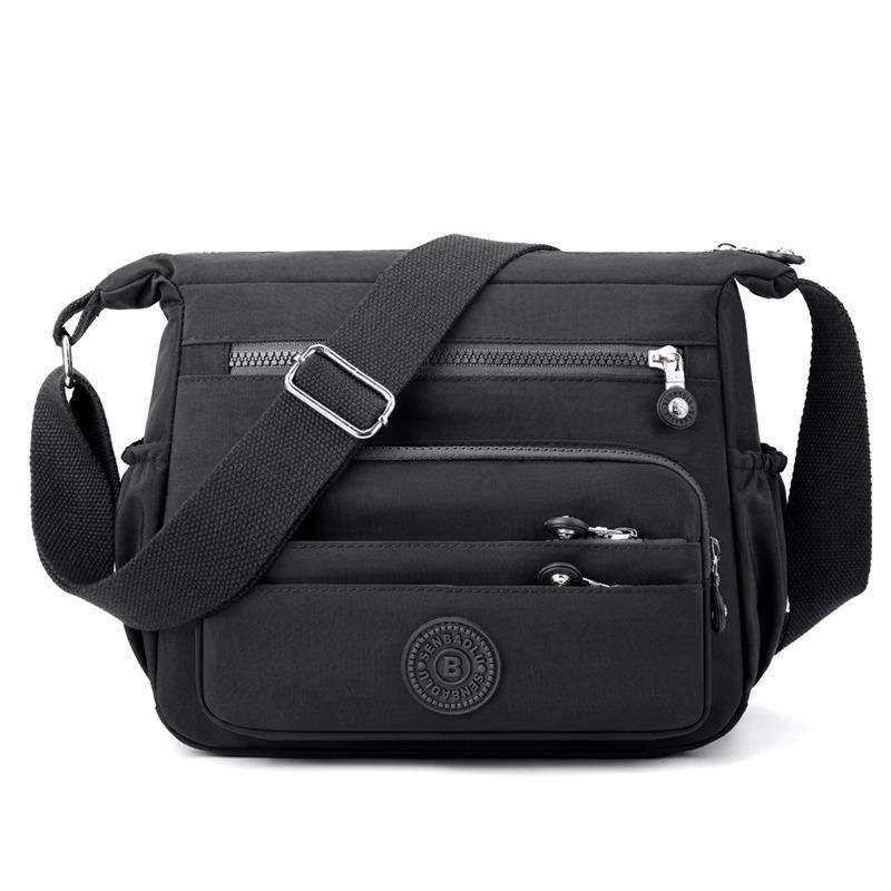 Nylon Fabric Crossbody Waterproof Casual Canvas Bag