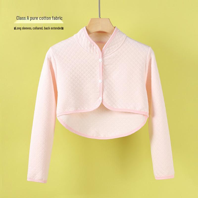 Pure Cotton Postpartum Shoulder Protector: Long Sleeve Warm Shawl for Pregnant Women and New Mothers.