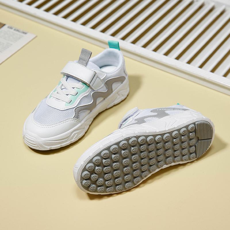 Warrior Casual Fashion Versatile Trendy Classic Anti-Kick Non-Slip Wear-Resistant Breathable Lightweight Low-Top Kids Sneakers WZTH-079414