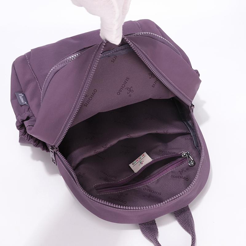 Large Capacity Outdoor Sports Backpack Women's Casual Travel Bag Student Book Bag Simple Design Double Shoulder Bag