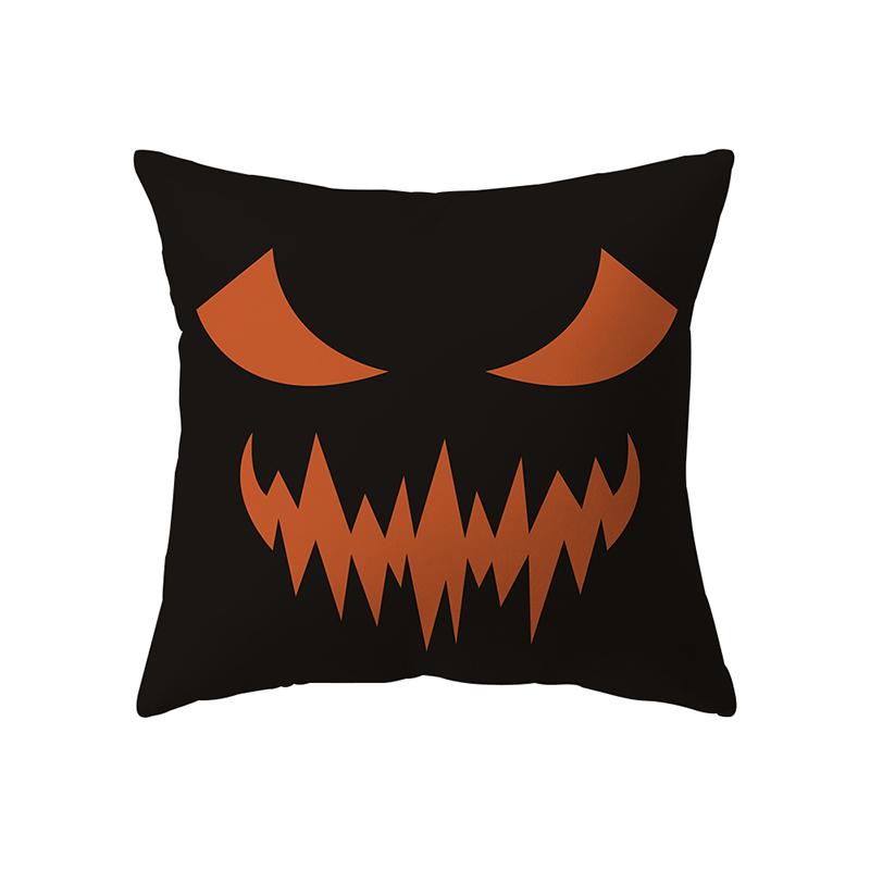 Pumpkin Collection Halloween Theme Pillow Cover Sofa Cushion  Holiday Gift Party Decoration Home Decor