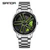 Sanda Meilleure Vente 1088 Montre pour Adolescent: Personnalisé, Cadran Rotatif 3D, Tendance, Quartz Étanche.