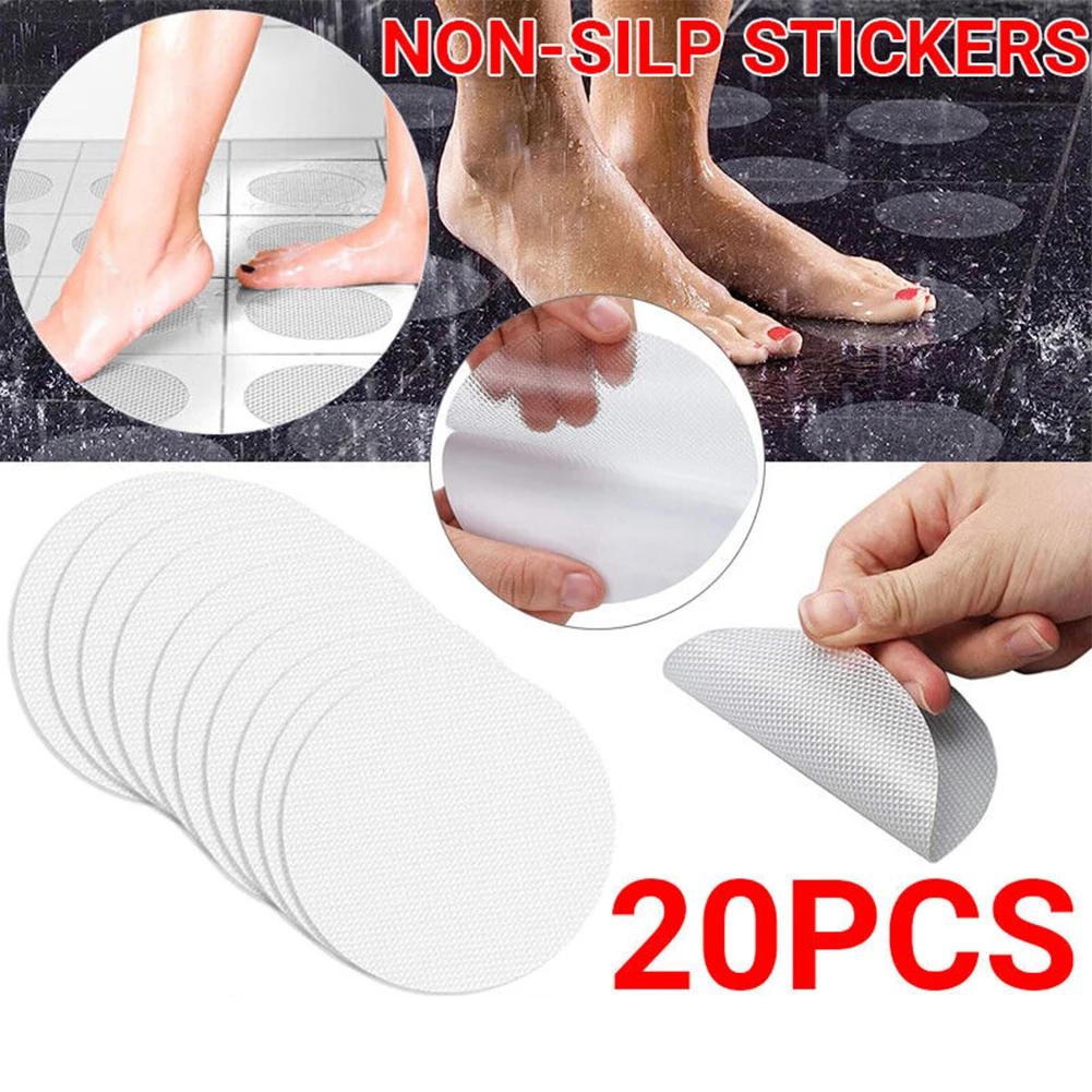 Bathroom Floor Anti Skid Anti Skid Applique Anti Slip Discs Hazardous Areas Applique Soft PEVA Balcony Kitchen