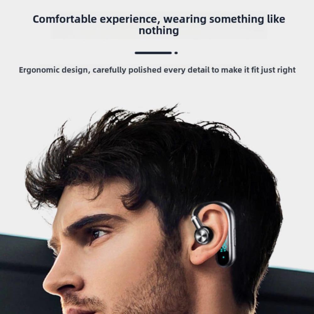 Hanging Ear Bluetooth Headset Wireless Air Conduction Ultra-long Standby Battery Life