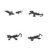 2Pcs Joke Fake House Lizard Funny Prank Novelty Life Like Fake Plastic Toy Trick