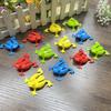 12pc Press Jumping Frog Bouncing Toy for Children To Relieve Stress Birthday Gift Parent Child Interaction Hand Eye Coordination