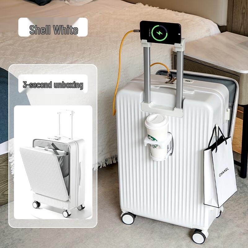 Yuzhan Front-Opening Multi-Function Travel Suitcase