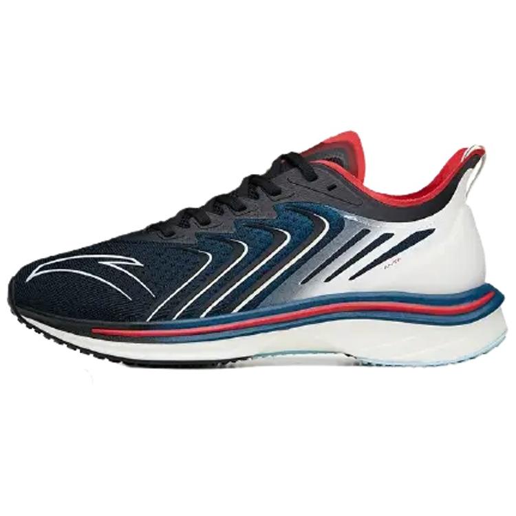 

New ANTA MACH 1.0 Running Shoes Men s Low top Black/Blue/White/Red 112135562-2 39