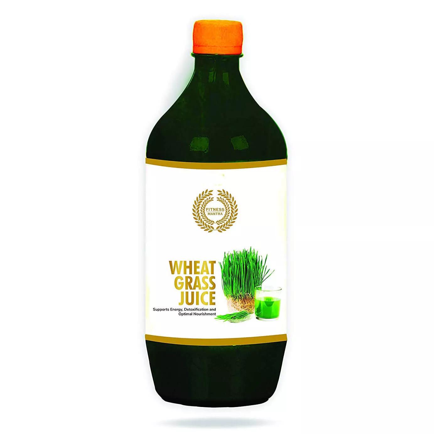 Сок из Ростков Пшеницы (1 л), Wheat Grass Juice, Fitness Mantra